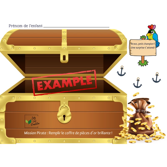 Mission pirate ! Récompense