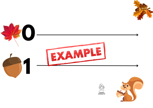 Je compte mes noix et mes feuilles