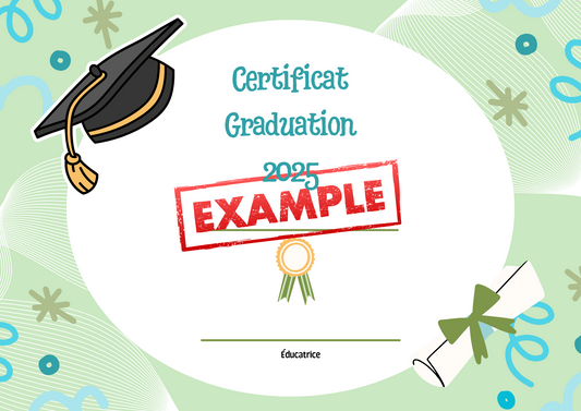 Certificat de finissant (e)